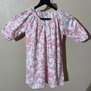La Paloma Pink Floral Kids House Dress